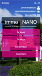 Mobile Screenshot of immonano.be